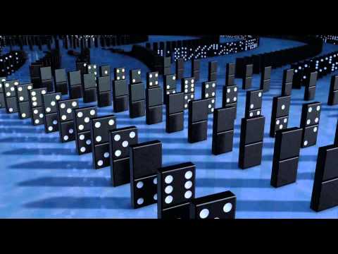 Robots domino scene