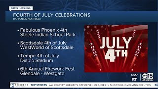 July 4th events around the Valley