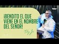 ¡Bendito el que viene en el nombre del señor! - Toby Jr.