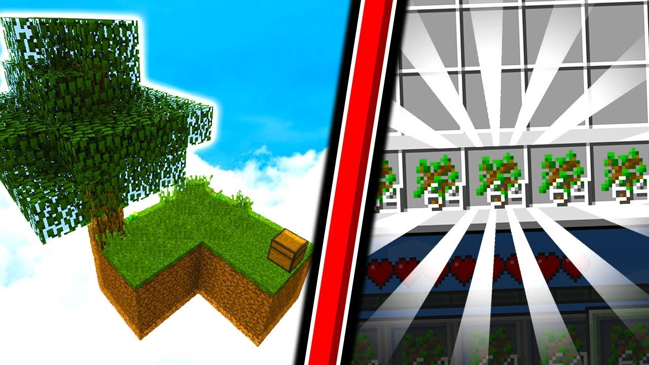 Made a New Minecraft Skyblock Island and THIS HAPPENED