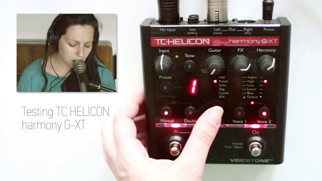 Testing TC-Helicon Harmony G-XT