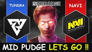 SPAMMING MID PUDGE LETS GO - Tundra vs Navi Group Stage Dream League S23 Dota 2