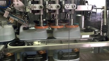 Inline capper machine model trucap 6WFall working with cap alternating system, required for F style