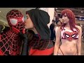 SPIDER-MAN: Spider-Verse Comic Con Takeover! Superheroes in Real LIfe - TheSeanWardShow