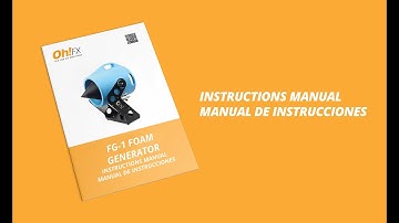 FOAM GENERATOR (FG-1): How to install?