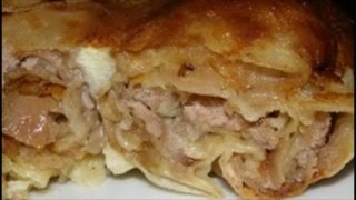 Сытный и очень аппетитный пирог «Лаваш в заливке» Сытный и очень аппетитный пирог «Лаваш в заливке»
