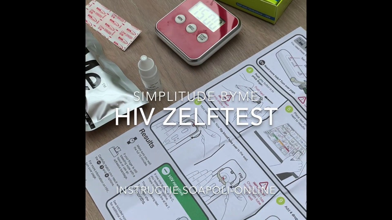 Hiv Zelftest, Binnen 15 Minuten Een Betrouwbare Hiv Uitslag |  Soapoli-Online.Nl