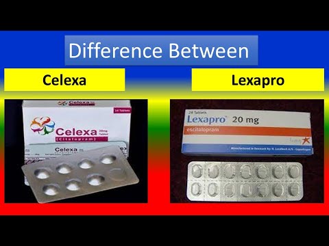 Wideo: Różnica Między Celexą A Lexapro