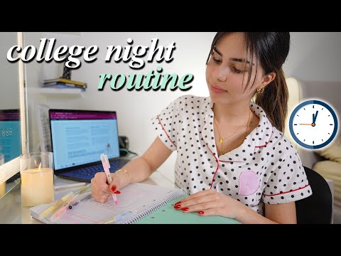 College Night Routine