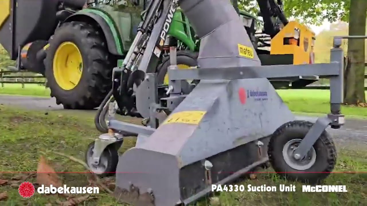 McConnel PA4330 Hagenprofi met zuigmond / suction unit / Saugdüse / apsirateur