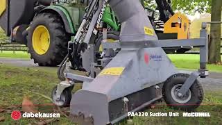 McConnel PA4330 Hagenprofi met zuigmond / suction unit / Saugdüse / apsirateur