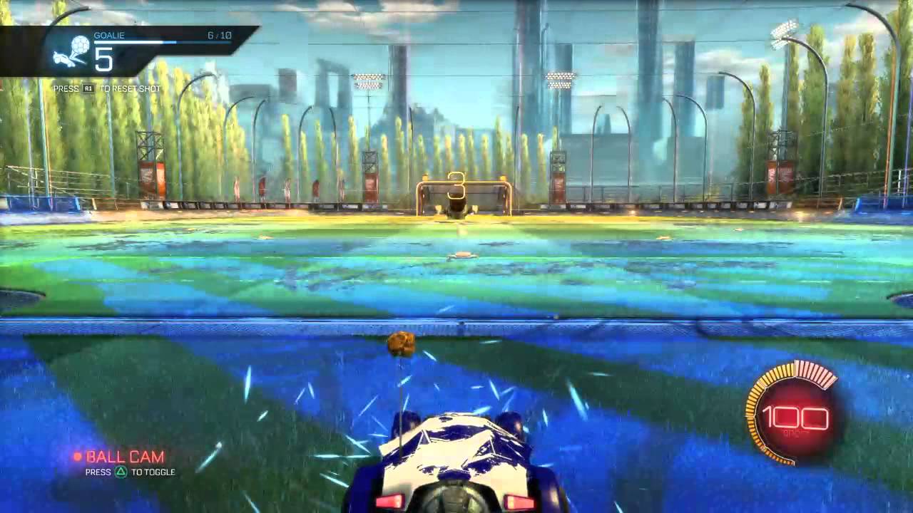 Rocket League Goalie Training YouTube