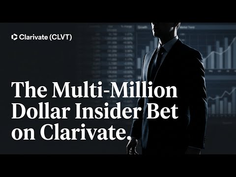 $7M+ of Insider Buying at Clarivate: The Real Signal