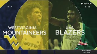NCAAB 2021 12 18 West Virginia at Alabama Birmingham 720p60
