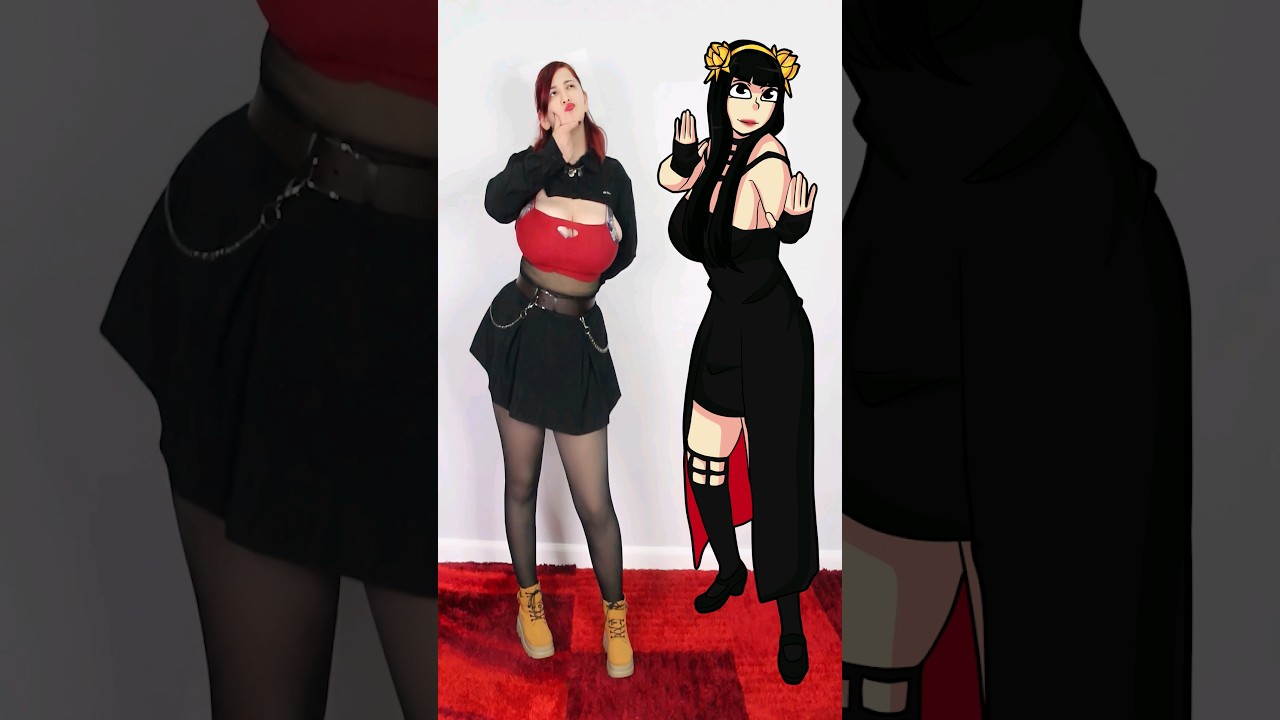 YOR 2D VS 3D 🕵️ SPY X FAMILY #cosplay