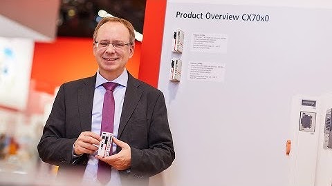 SPS IPC Drives 2018: The new CX7000 Embedded PC series