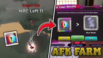 How to AFK Farm & SOLO Dungeon for Ores and Blood Katana in Weak Legacy 2