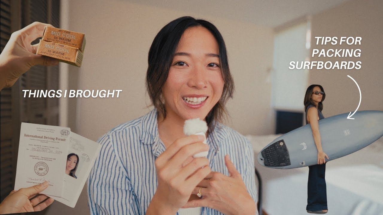 How I pack for a Surf Trip ✈️🧳