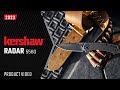 Video: มีดพับ Kershaw Radar Frame Lock Knife Black Steel (8Cr13Mov 2.9" Blackwash),5560