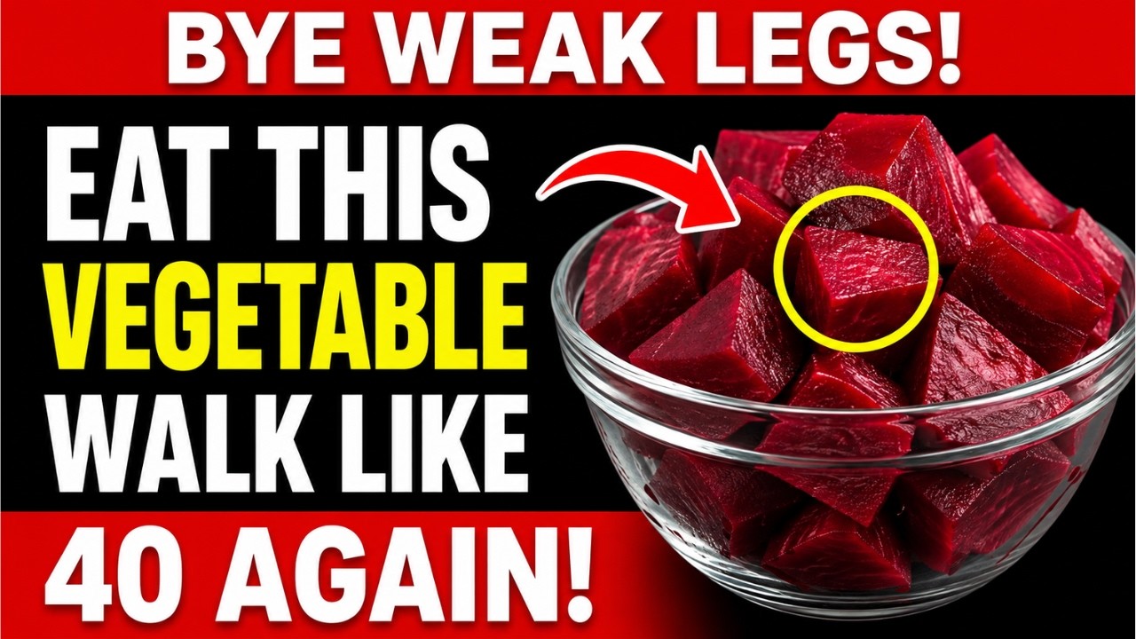 5 Vegetables That FORCE Your Leg Muscles to Grow Again After 60