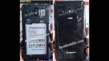 How to Flash & Download Symphony V99 Flash File Care Firmware