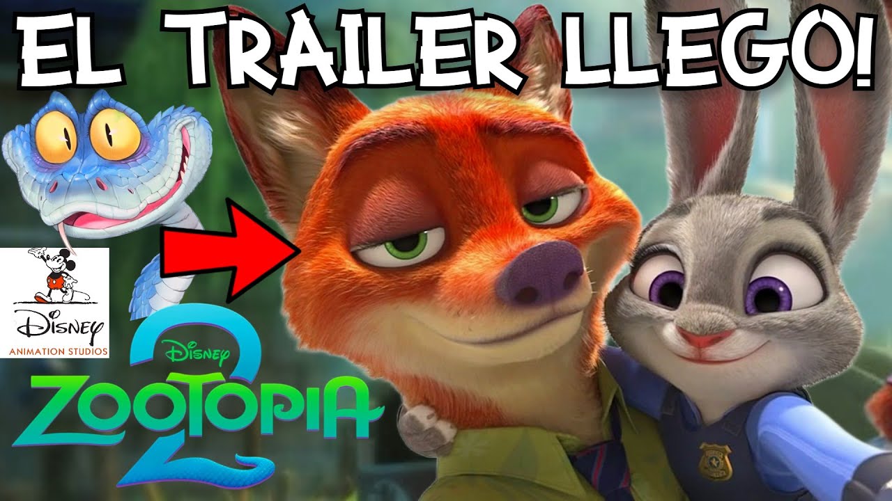 FECHA de ESTRENO del TRAILER de ZOOTOPIA 2, YA esta LISTO! - DURACIÓN, NUEVOS DETALLES y TODO Sobre