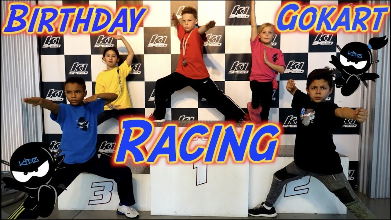 Birthday Go-Kart Racing | Ninja Kidz TV