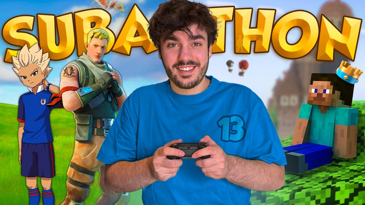⭐ SUBATHON 2026 🔥 LIVE TOT TIMER OP 00:00 STAAT 👀 DAG 13 🗓️ LIVE NL / BE