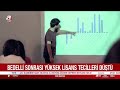 Yüksek Lisansta "Sadece Tecil" Devri Sona Erdi! | A Haber