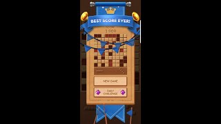 Woodoku using AI assist (artificial intelligence in gaming) screenshot 5