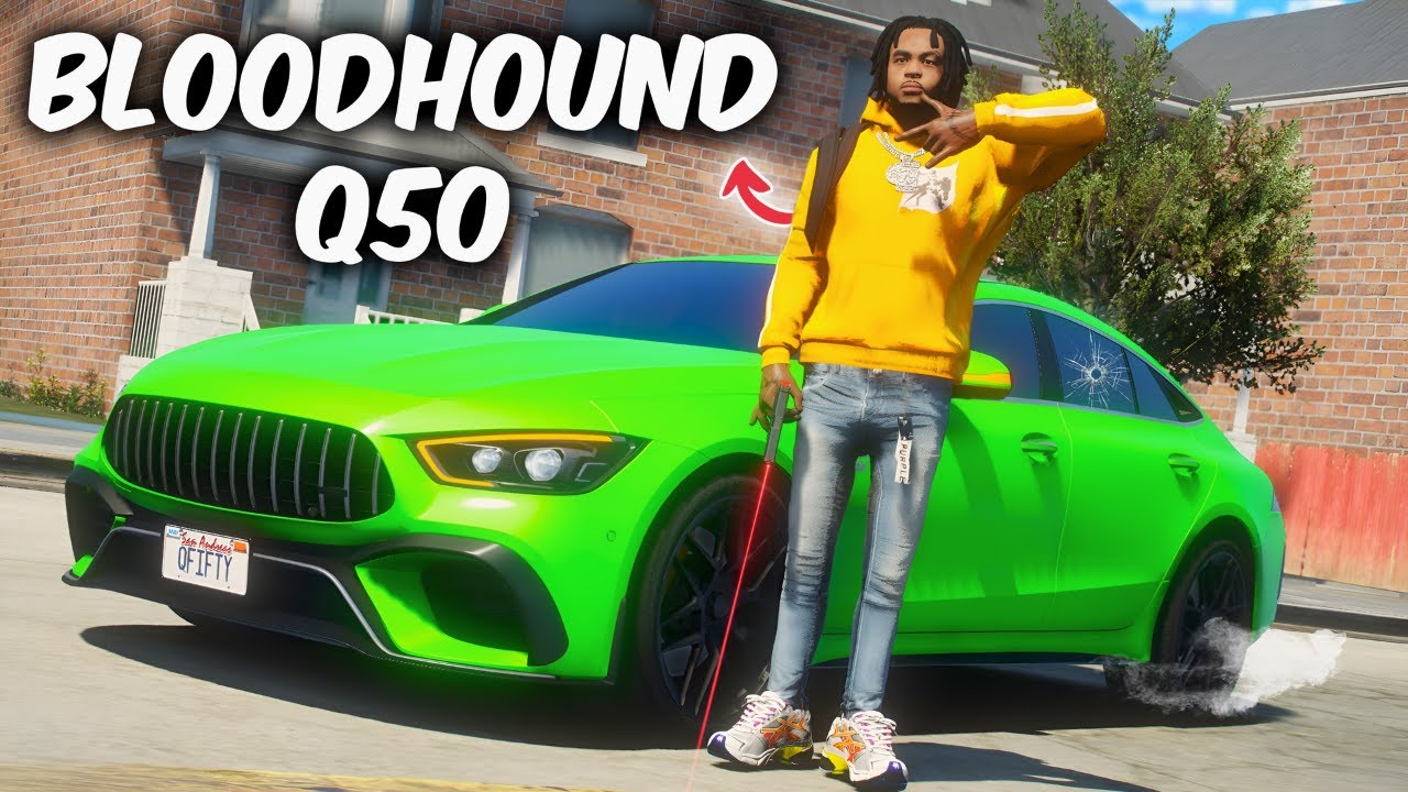 I took over CHICAGO as BLOODHOUND Q50 in GTA 5 RP !