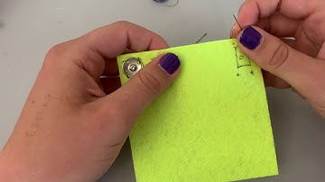 Sewing with Conductive Thread