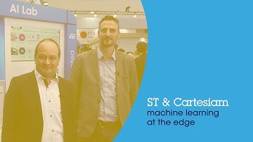 ST and Cartesiam are bringing Machine Learning to the Edge