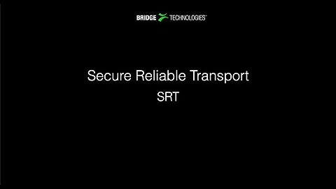 Monitoring SRT Stream with a Bridgetech Probe