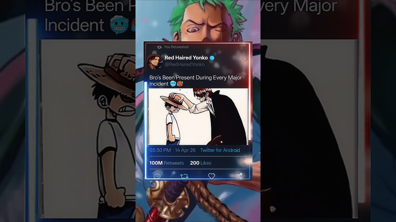Bro's Been Present During Every Major Incident 🥶🥵 #onepiece