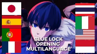 Blue Lock Multilanguage Opening / Chaos ga Kiwamaru / 7 Languages