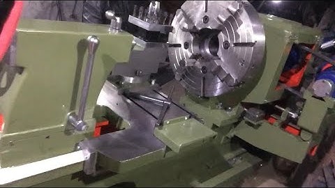 How to make fainal fitting lathe machine technical machine #machinelearning #technology #trending