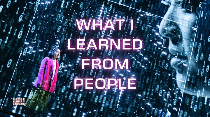 "What I Learned from People" | Maybe Happy Ending (Official Lyric Video)