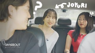 sharing a taxi with a KPOP IDOL (ft. JO YURI) | JAYKEEOUT
