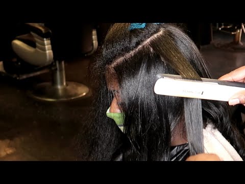 Video: Sådan Silk Press Natural Hair: 13 trin (med billeder)