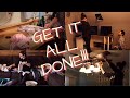 GET IT ALL DONE!! clean with me// cook with me// declutter//organize// Moris Madness