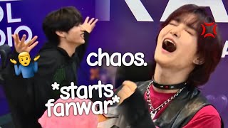 sunwoo and jihoon being chaotic bsfs for 10 minutes straight