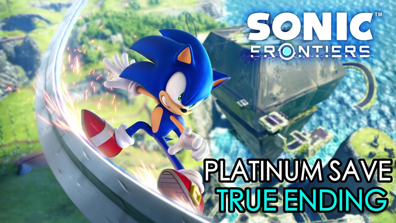 [PS4] Sonic Frontiers - Platinum Save | True Ending | Easy Platinum Trophy | PS4 Save Wizard