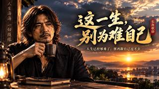 《这一生，别为难自己》｜人生已经够难了，何必再跟自己过不去｜烟嗓男声｜长夜歌驿