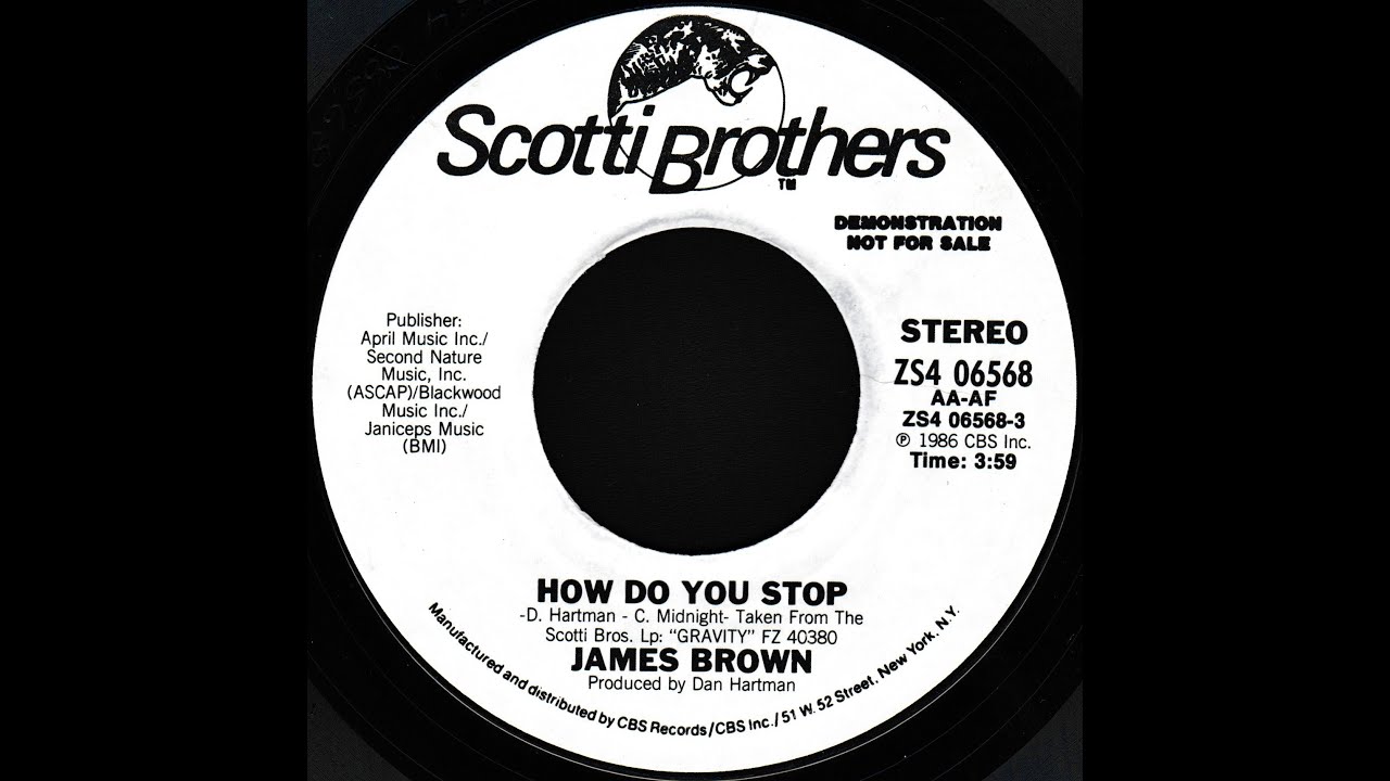 James Brown How do you stop YouTube