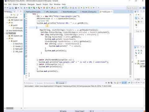 Networking Java- Dump HTTP header (key/value method)