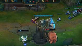 Lux's Bizarre Tower Dive.