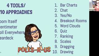 Tech Tuesdays: Get out the Vote! A Variety of Polling Tools to Use for Interaction in Live Classes