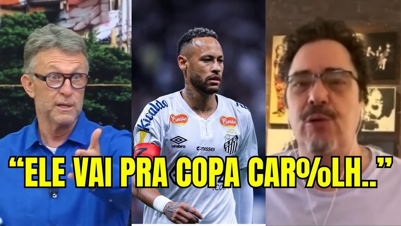 CONFIRMADO !! NEYMAR NA COPA, CRAQUE NETO E CASAGRANDE FALARAM SOBRE NEYMAR E O CLIMA ESQUENTOU !!