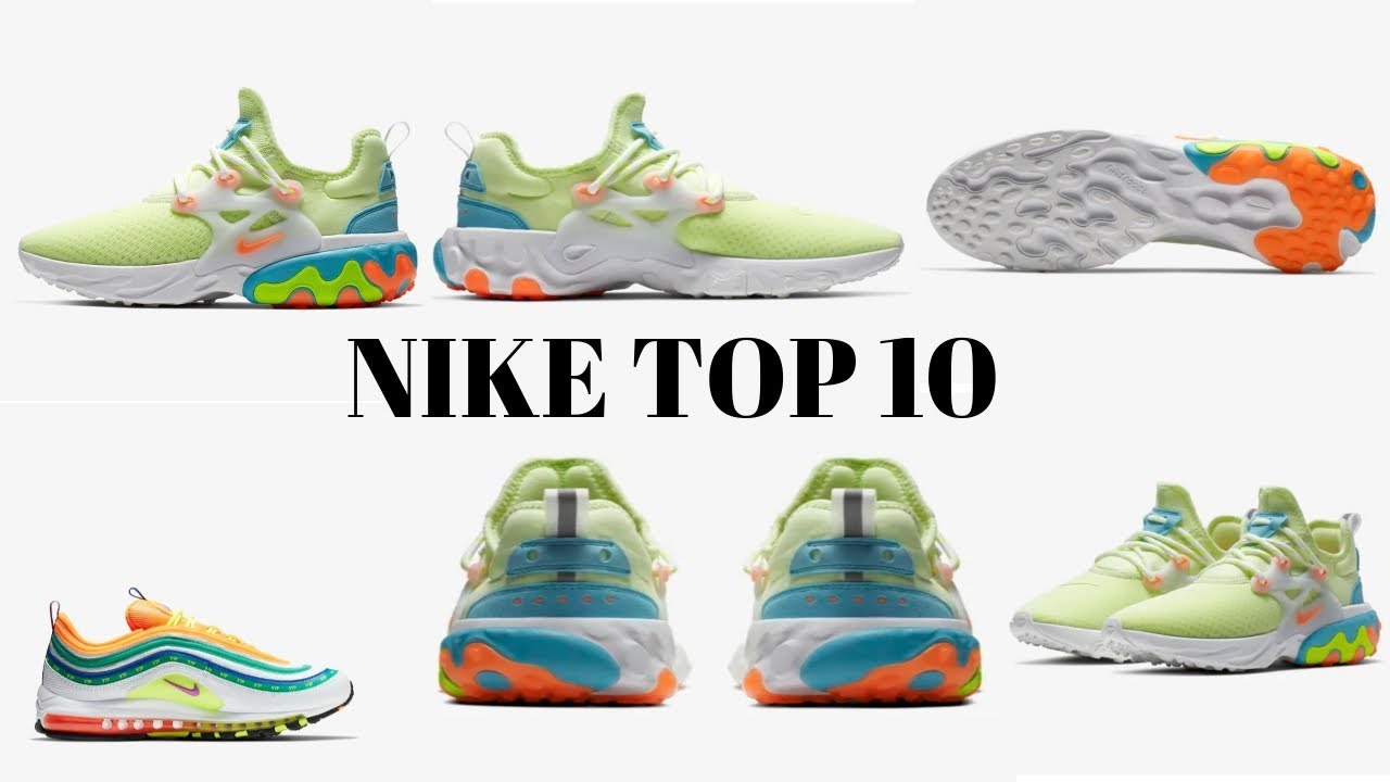 nike shoes top 10